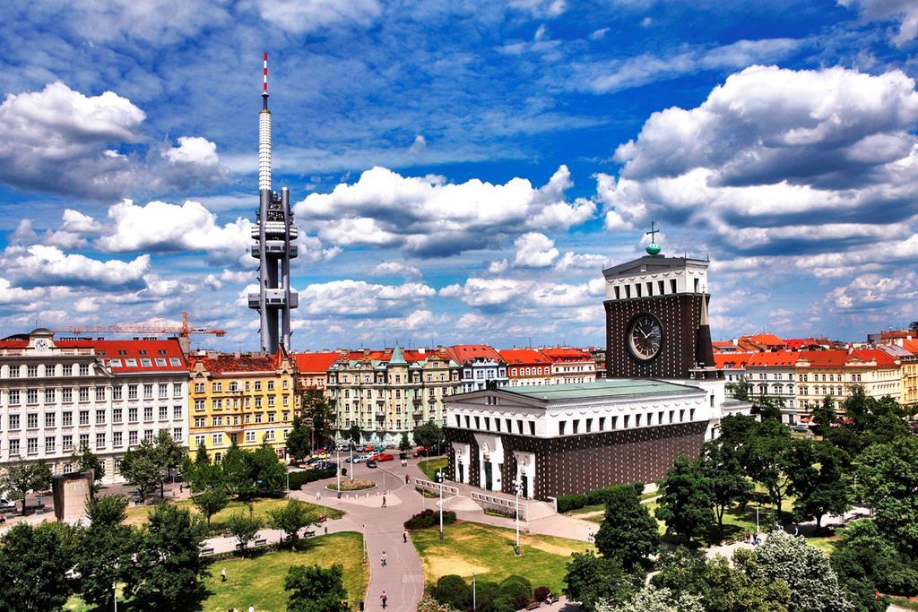 Modern Apartment Riegrovy Sady Praha Bagian luar foto