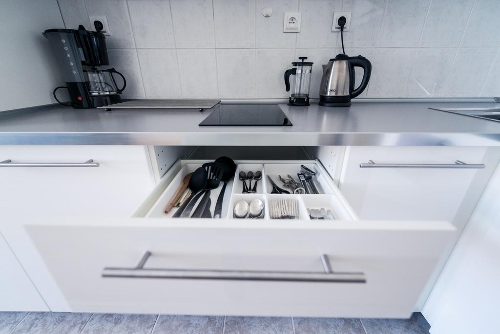 Modern Apartment Riegrovy Sady Praha Ruang foto